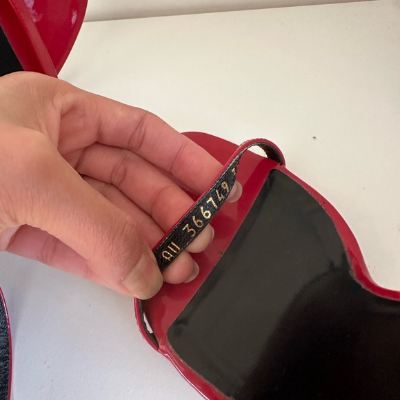 Authentic Saint Laurent YSL Jane Sandals - Picture 6 of 7